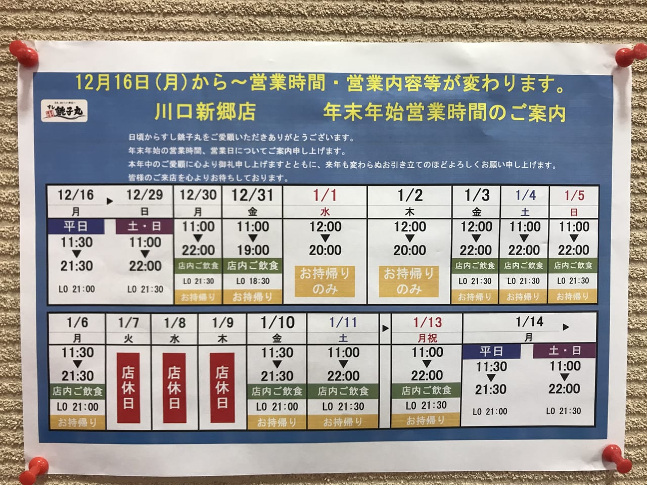 すし銚子丸 川口新郷店3